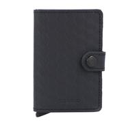 Secrid Miniwallet Optical Custodia per carte di credito RFID in pelle 6,5 cm blu
