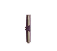 Secrid MiniWallet Portafoglio Pebble MPE - GRAPE
