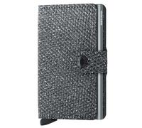 Secrid Miniwallet Sparkle Custodia per carta di credito Protezione RFID Pelle 6 cm grigio