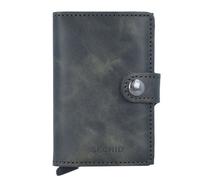 Secrid Miniwallet Vintage Custodia per carte di credito Portafoglio RFID in pelle 6,5 cm oliva