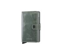 Secrid Miniwallet Vintage - Sage, salvia, 10,2 x 6,5 x 2,1 cm, Classico