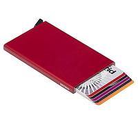 Secrid Porta carte da viaggio da uomo in formato busta, rosso, Taglia unica