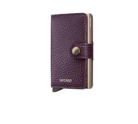 Secrid MiniWallet Portafoglio Pebble MPE - GRAPE