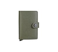 Secrid Miniwallet Crisple Custodia per carte di credito Portafoglio RFID in pelle 6,5 cm kelp (TAS044375)