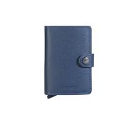 Secrid Miniwallet Crisple Custodia per carte di credito Portafoglio RFID in pelle 6,5 cm navy (TAS044376)