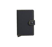 SECRID Portafoglio - Miniwallet MATTE Mini black & ochre nero