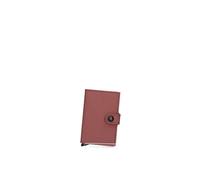 Secrid Miniwallet Custodia per carta di credito Protezione RFID Pelle 6.5 cm rose (MM-Rose)