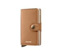 Secrid Portafoglio Miniwallet Pebble, marrone, Ca. 10,2 cm x 6,3 cm x 0,8 cm, Moderno