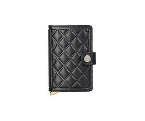 SECRID Portafoglio - Miniwallet Premium Emboss Diamond black nero