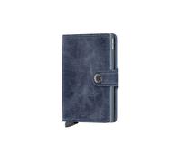 Secrid Vintage Miniwallet - Portafoglio RFID 6.5 cm (blue) blu