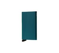 SECRID Portafoglio PREMIUM CARDPROTECTOR + FLUTED Teal petrolio