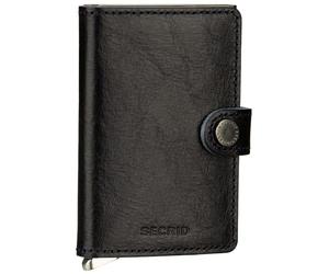 Secrid Portafoglio Premium Miniwallet Basco, blu navy, Taglia unica