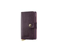 SECRID Portafoglio PREMIUM MINIWALLET Bordeaux rosso scuro