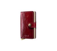SECRID Portafoglio PREMIUM MINIWALLET Red rosso scuro
