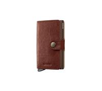 SECRID Portafoglio PREMIUM MINIWALLET Whisky marrone