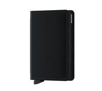 Secrid Slimwallet Custodia opaca per carte di credito Portafoglio RFID in pelle 6,5 cm black (SM-Black)