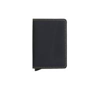 SECRID Portafoglio - Slimwallet nero opaco e ocra nero