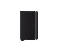 Secrid Slimwallet Portafoglio originale per carte di credito RFID in pelle 6,5 cm black (SW-L-black)
