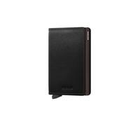 SECRID Portafoglio Slimwallet Original Slim Black - Brown nero