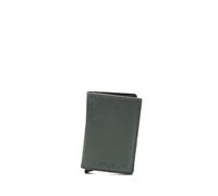 Secrid Portafoglio sottile in pelle originale con custodia per carte di credito Rfid, Green, Taglia unica, moderno