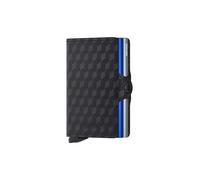 SECRID Portafoglio - Twinwallet Optical Twin Titanium Blue blu
