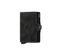 Secrid Twinwallet Vintage Custodia per carte di credito Portafoglio RFID in pelle 6,5 cm black (T-black-V)