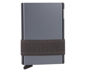 Secrid Slimwallet Cardslide Custodia per carte di credito RFID 6,5 cm grigio