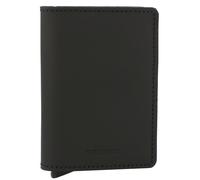 Secrid Slimwallet Custodia opaca per carte di credito Portafoglio RFID in pelle 6,5 cm nero