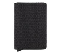 Secrid Slimwallet Custodia per carta di credito Protezione RFID Vera Pelle 7 cm nero