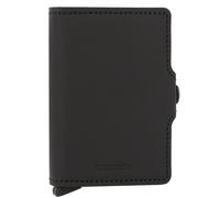 Secrid Twinwallet Custodia opaca per carte di credito RFID in pelle 6,5 cm nero
