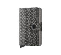 Secrid Unisex Miniwallet Hexagon Grey Taglia: OS | Portafogli Outlet | Unisex | Grigio