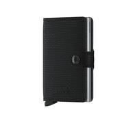 Secrid Miniwallet Rango Custodia per carte di credito RFID in pelle 6,5 cm nero