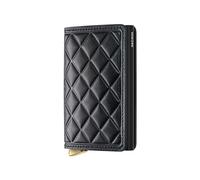 Secrid Unisex Slimwallet Emboss Diamond Black Taglia: OS | Portafogli Outlet | Unisex | Nero