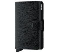 Secrid Miniwallet Custodia per carte di credito al vegetale RFID in pelle 6,5 cm nero