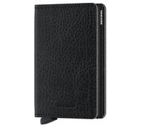 Secrid Slimwallet Custodia per carte di credito al vegetale RFID in pelle 7 cm nero