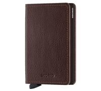 Secrid Slimwallet Custodia per carte di credito al vegetale RFID in pelle 7 cm marrone