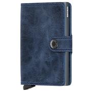 Secrid Vintage Miniwallet - Portafoglio RFID 6.5 cm (blue) blu