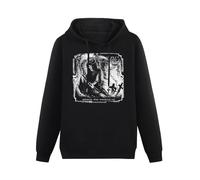 SECTOIL Men's Hoody wod Behind The Realms of Madness (Black) By Sacrilege T Shirt Black S