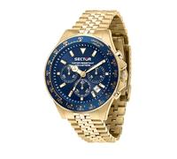 Sector 230 Orologio Uomo, Crongrafo, Al Quarzo - R3273661029, oro, 43mm, Classico