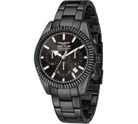 SECTOR 240 R3273676005 OROLOGIO UOMO NERO 41mm CRONO LIST. 219€ SOTTOCOSTO