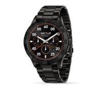 Sector No Limits Orologio Uomo, Analogico, al Quarzo, Multifunzione, Cinturino in Acciaio, Collezione 270 - R3253578031