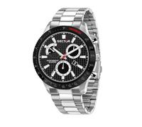 Orologio SECTOR uomo 270 cronografo acciaio / nero R3273778002