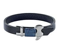 SECTOR - Bracciale Da Uomo Realizzato In Pelle Nera Szv34