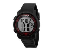 Sector EX-31 R3251543001 Men's Digital Watch 44mm Black Case, Polyurethane Strap