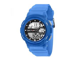 Sector Ex-39 Orologio da uomo, digitale, al quarzo - R3251547001, blu, 44mm, striscia