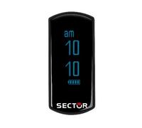 Sector Fit R3251569003 Unisex Digital Watch - Polycarbonate Case, PU Strap