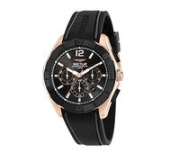 Orologio SECTOR uomo 790 cronografo gomma nero / oro rosa R3271636001