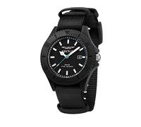 Orologio Uomo SECTOR SAVE THE OCEAN R3251539002 Tessuto Nero Sub 50mt FIV