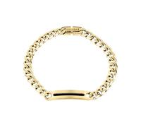 Sector No Limits Basic Bracciale da uomo, in acciaio inossidabile, smalto, PVD nero, PVD oro giallo - SZS60, 22 cm, acciaio inossidabile, 22 cm, Acciaio inossidabile