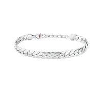 Sector No Limits Bracciale Uomo in Acciaio, Collezione BASIC, Catena, Idee Regalo Fidanzato, Amico, Papà